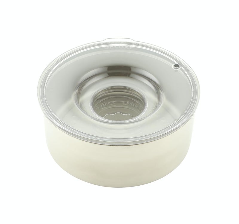 Slopper Stopper Dripless Water Bowls - Stainless Steel Bowl Unit - for Giant Breed Dogs 86-130 Lbs, 9.84â€ Dia, 1 Gallon Capacity - Image 1